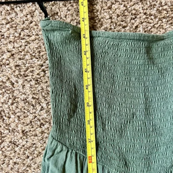 Strapless bandeau jumpsuit - Sage green - Spicy girl 🌶️ brand - size M - Picture 6 of 8